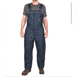 Walls Men's Enduro Zone Poly Duck Insulated Bib Overall Outdoors size 2XL 44-46w